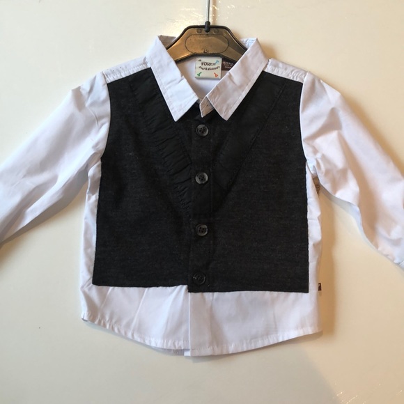 Fore!! Axel &Hudson Boy collared shirt - Picture 1 of 3